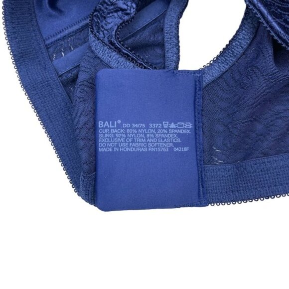 NWT BALI Double-Support Spa Closure Wire-Free Bra Sz 34DD - Picture 9 of 9